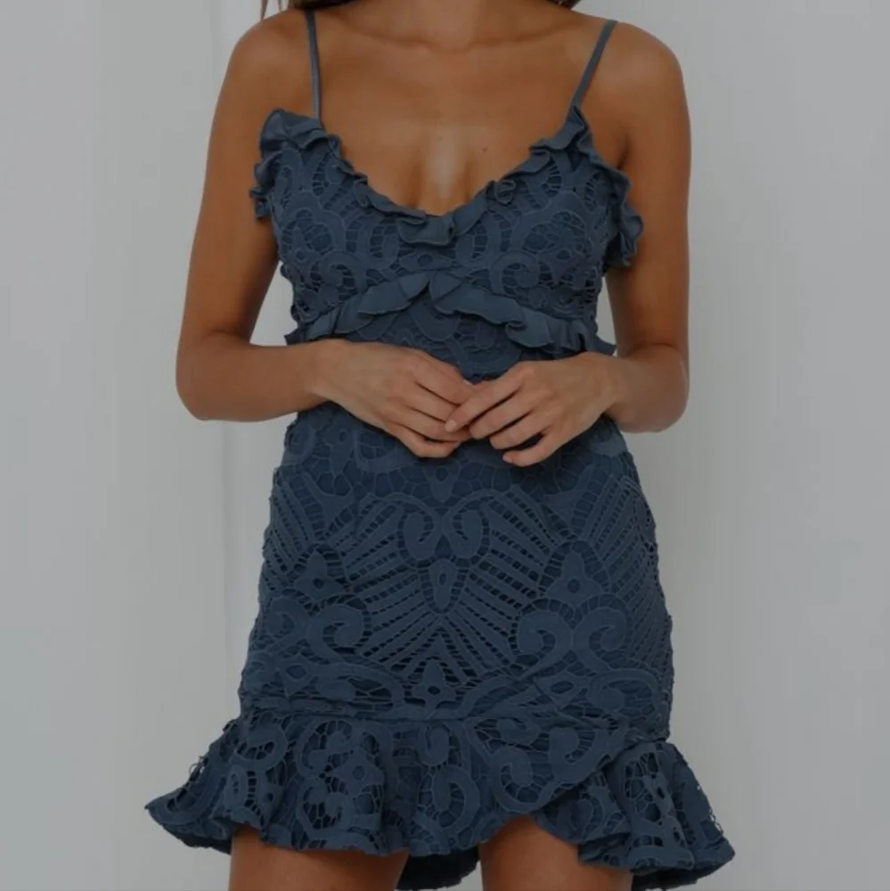 WHAT MATTERS THE MOST DRESS MIDNIGHT BLUE - Picture 3 of 8